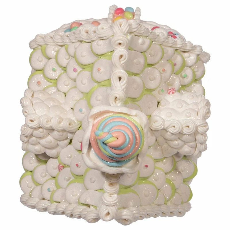 Coupon ๐ Kurt S. Adler, Inc. 12.5" Battery-Operated Light Up Pastel Gingerbread House ๐ - Image 6