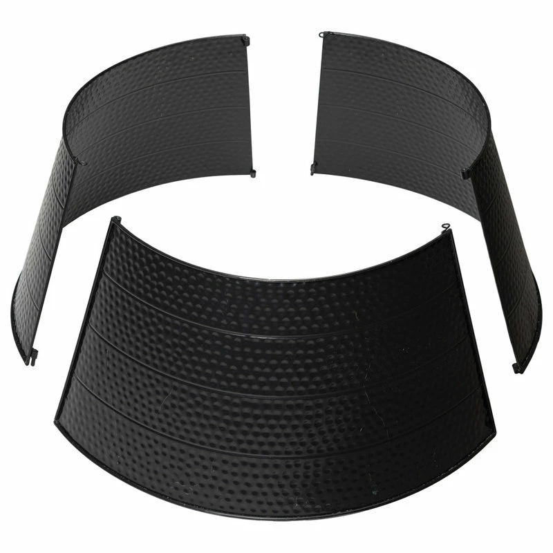 Budget ๐ Glitzhome Black ๐จ Hammered Metal Tree Collar, 22"D ๐ - Image 3