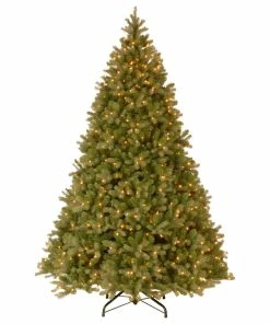 Best Sale ๐งจ National Tree Company 10' "Feel-Real" Downswept Douglas Hinged Tree With 1000 Clear Lights ๐