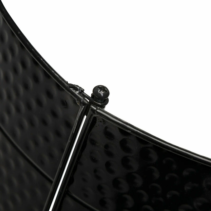 Budget ๐ Glitzhome Black ๐จ Hammered Metal Tree Collar, 22"D ๐ - Image 2