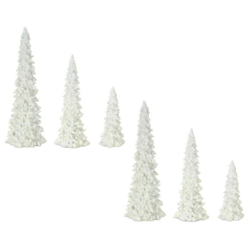 Best reviews of 🎁 Melrose International LLC Tree, 6-Piece Set, 5.75"H, 9"H, 11.5"H Resin ⌛ - Image 2