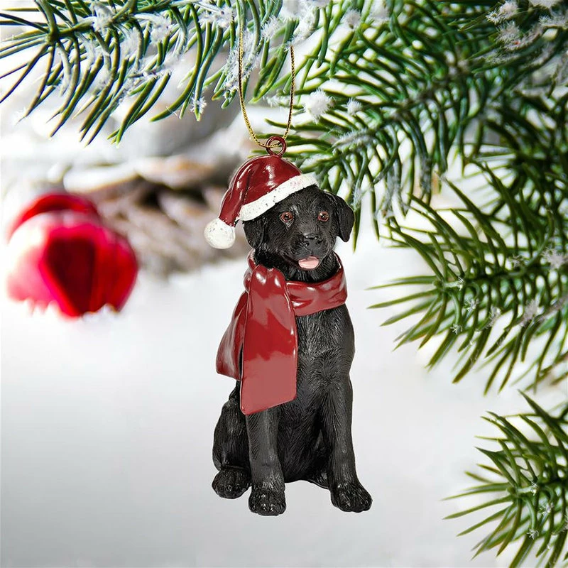 Best Pirce 🎉 Design Toscano Black Lab Ornament 👏 - Image 2