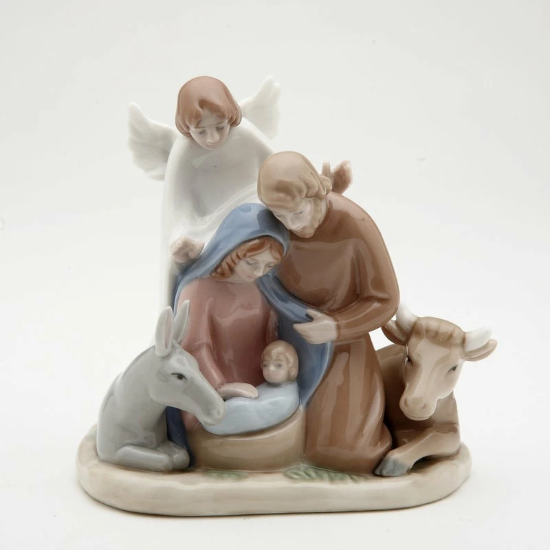 Discount 😀 Cosmos Gifts Corp. Mini Angel With Holy Family Figurine 😉 - Image 2