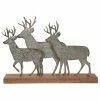 Top 10 🔥 Glitzhome 13.19" Galvanized Metal/Wooden Reindeer Table Decor 🤩