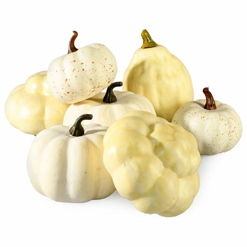 Discount 💯 Serene Spaces Living Assorted Harvest Pumpkins And Gourds, Available In 3 Option 🎁