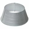 Budget 🛒 Glitzhome Sliver 🔨 Hammered Metal Tree Collar, 22"D 🌟