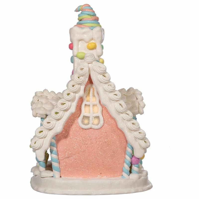 Coupon ๐ Kurt S. Adler, Inc. 12.5" Battery-Operated Light Up Pastel Gingerbread House ๐ - Image 4
