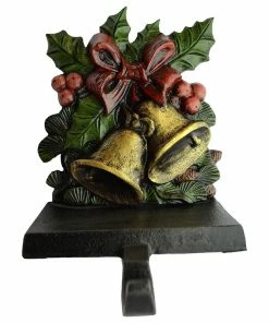 Top 10 ✨ Lulu Decor Inc. Cast Iron Bell ❄ Christmas Stocking Holder ⭐
