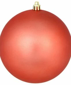 Top 10 ⭐ Vickerman Company Vickerman N592071Dmv 8" Coral Matte Ball Ornament 🧨