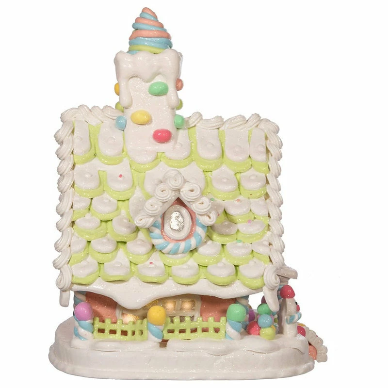 Coupon ๐ Kurt S. Adler, Inc. 12.5" Battery-Operated Light Up Pastel Gingerbread House ๐ - Image 3