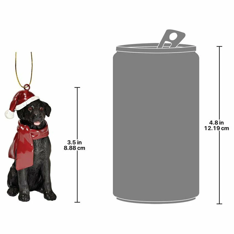 Best Pirce 🎉 Design Toscano Black Lab Ornament 👏 - Image 3
