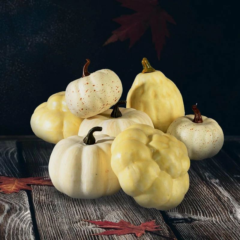 Discount 💯 Serene Spaces Living Assorted Harvest Pumpkins And Gourds, Available In 3 Option 🎁 - Image 4