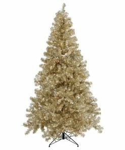 Buy ⭐ Vickerman Company Vickerman Champagne Dura-Lit Tree, 200 Clear, 5'x36" 😀