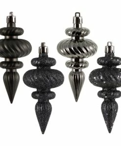 Discount ๐ Vickerman Company Vickerman Finial 4 Finish Asst 8/Box, Pewter, 4" ๐ฅฐ
