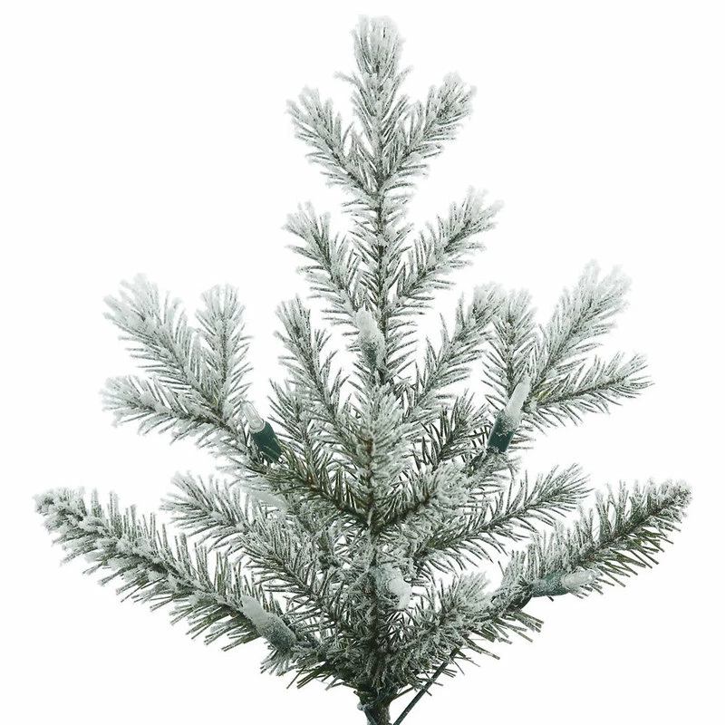 Flash Sale ๐ Vickerman Company Frosted Eastern Frasier Fir 2642 Tips ๐ Christmas Tree, 7.5'x52" ๐ - Image 2