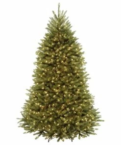 Outlet ๐ National Tree Company 7 1/2' Dunhill Fir Hinged Tree With 750 Clear Lights ๐ฏ