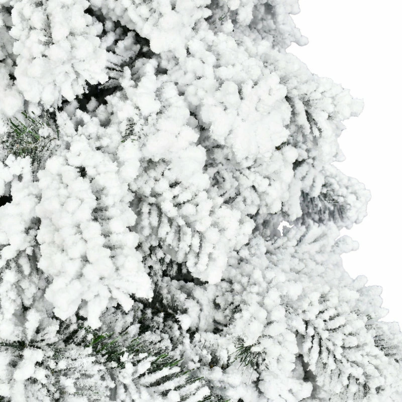 Top 10 🎁 Vickerman Company Vickerman A806240 4' Flocked Spruce Artificial 🔔 Christmas Tree, Unlit 🌟 - Image 2