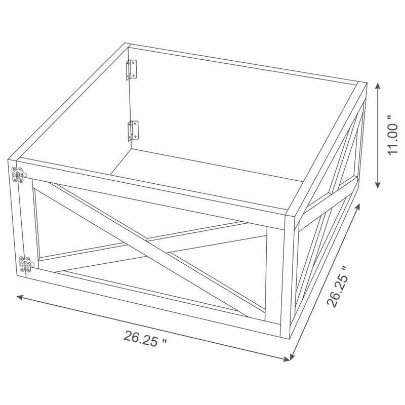 Buy ๐งจ Glitzhome Galvanized Corrugated Metal And Wooden Tree Collar โญ - Image 8
