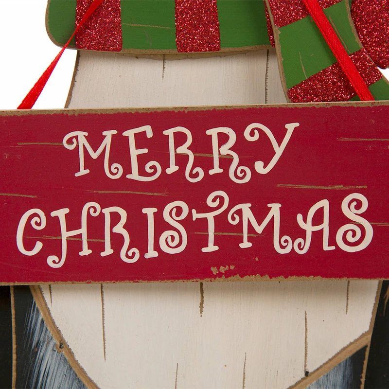 Cheapest โ Glitzhome 16" Wooden ๐
Christmas Figurines Decor, ๐ถ Dog ๐คฉ - Image 3