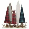Cheapest ✨ Glitzhome 14"H Wooden ❄ Christmas Tree Table Decor 🎁