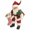 Flash Sale 🔔 Kurt S. Adler, Inc. Kurt Adler 16" Kringle Klaus Santa With Book And Stocking 🎁