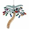 Wholesale ✔️ C & F Home Tropical Palm Tree Glass 4.25 Inches 🔔 Christmas Holiday Ornament 🔔