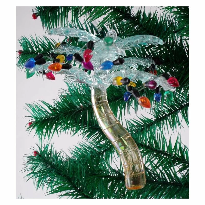 Wholesale ✔️ C & F Home Tropical Palm Tree Glass 4.25 Inches 🔔 Christmas Holiday Ornament 🔔 - Image 4