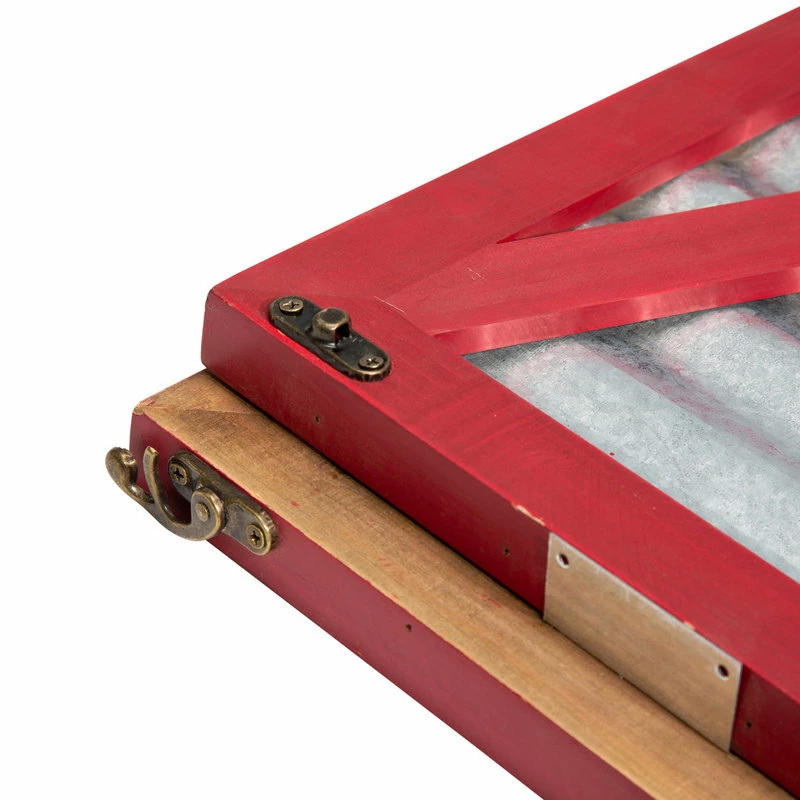 Buy ๐งจ Glitzhome Galvanized Corrugated Metal And Wooden Tree Collar โญ - Image 4