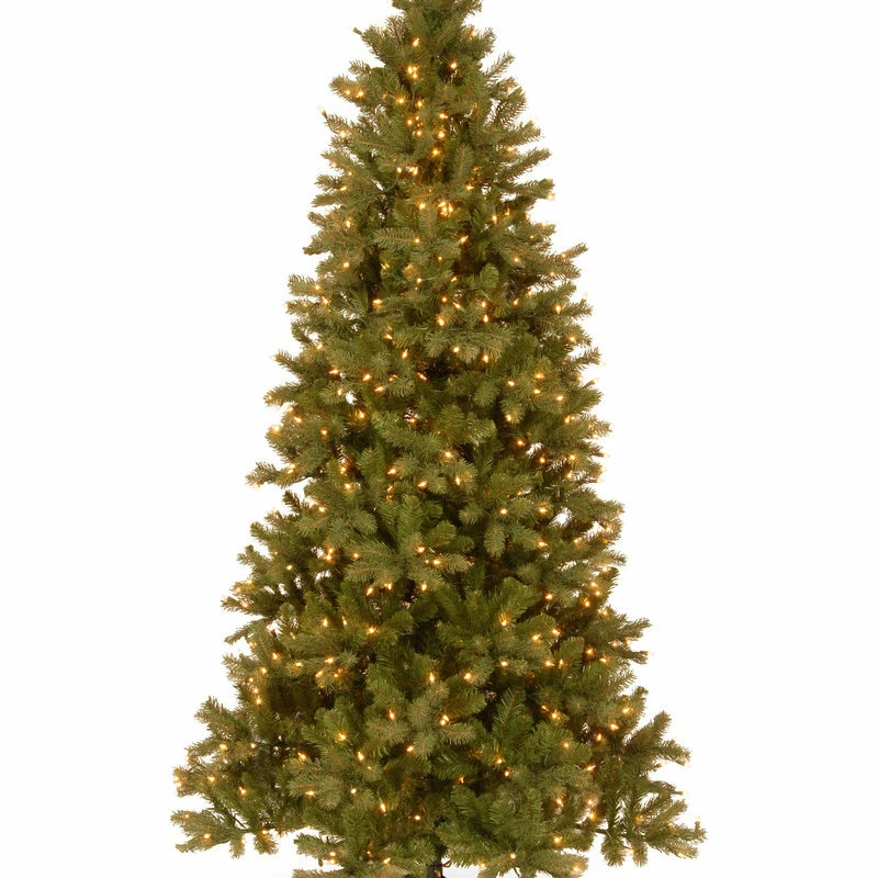 Outlet 🌟 National Tree Company 7 1/2' "Feel-Real" Downswept Douglas Slim Fir Hinged Tree With 600 Clear Lights ✔️ - Image 2
