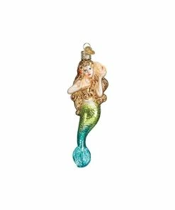 Best reviews of ๐ Old World ๐ Christmas 10196 Mermaid Blown Glass Ornament โญ