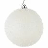 Brand new 🤩 Vickerman Company Vickerman 8" White Ice Ball Ornament 2/Bag 🥰
