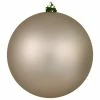 Cheapest 🔔 Vickerman Company Vickerman N593043DMV 12" Oat Matte Ball Ornament ✔️