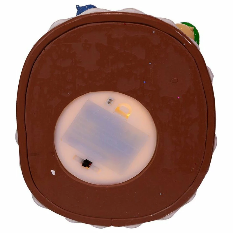 Best Pirce โญ Kurt S. Adler, Inc. Kurt Adler Battery-Operated Peanuts LED Gingerbread House Table Piece ๐ - Image 3