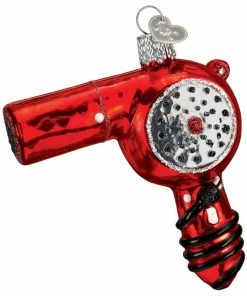 Discount 👍 Old World ❄ Christmas 32179 Blow Dryer Blown Glass Ornament 🔥