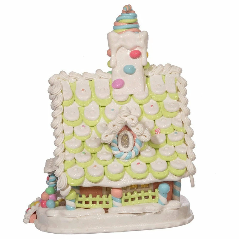 Coupon ๐ Kurt S. Adler, Inc. 12.5" Battery-Operated Light Up Pastel Gingerbread House ๐ - Image 5