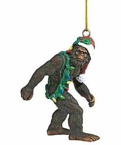 Brand new 🎉 Design Toscano Bigfoot The Holiday Yeti Ornament 🌟