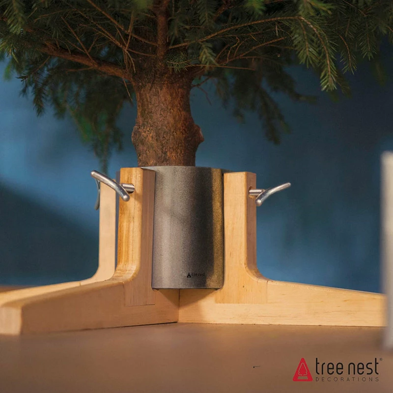 Budget 😀 Tree Nest, #220675 Large White Rustic 🎄 Christmas Tree Stand 🛒 - Image 4