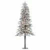 Best reviews of 🛒 Vickerman Company Vickerman Flocked Alpine Tree, 7', Clear Lights 😍