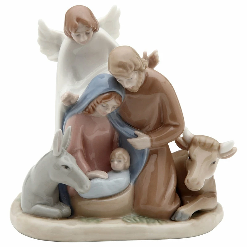 Discount 😀 Cosmos Gifts Corp. Mini Angel With Holy Family Figurine 😉