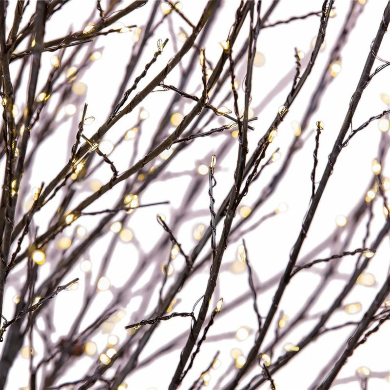 Brand new ✔️ Kurt S. Adler, Inc. Kurt Adler 4' Dark Brown Twig Tree With 1000 Warm White Cluster Lights 😉 - Image 3