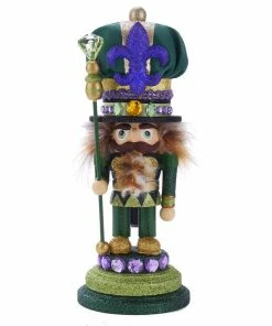 Brand new 🛒 Kurt S. Adler, Inc. Kurt Adler 12" Hollywood Mardi Gras Nutcracker ⌛