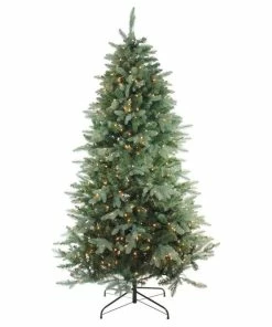 New 🧨 Northlight Seasonal Washington Frasier Fir Slim 🎅 Christmas Tree, Clear Lights 🎉