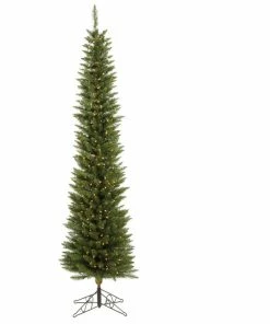 Best reviews of 🛒 Vickerman Company Vickerman Durham Pole Pine Tree, 7.5', Frosted LED Lights 🤩