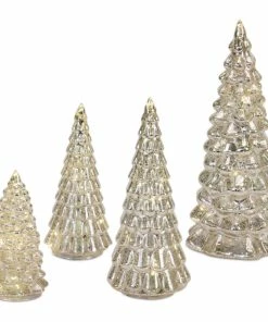 Best reviews of 🔔 Melrose International LLC LED Tree Decor, 4-Piece Set ✨