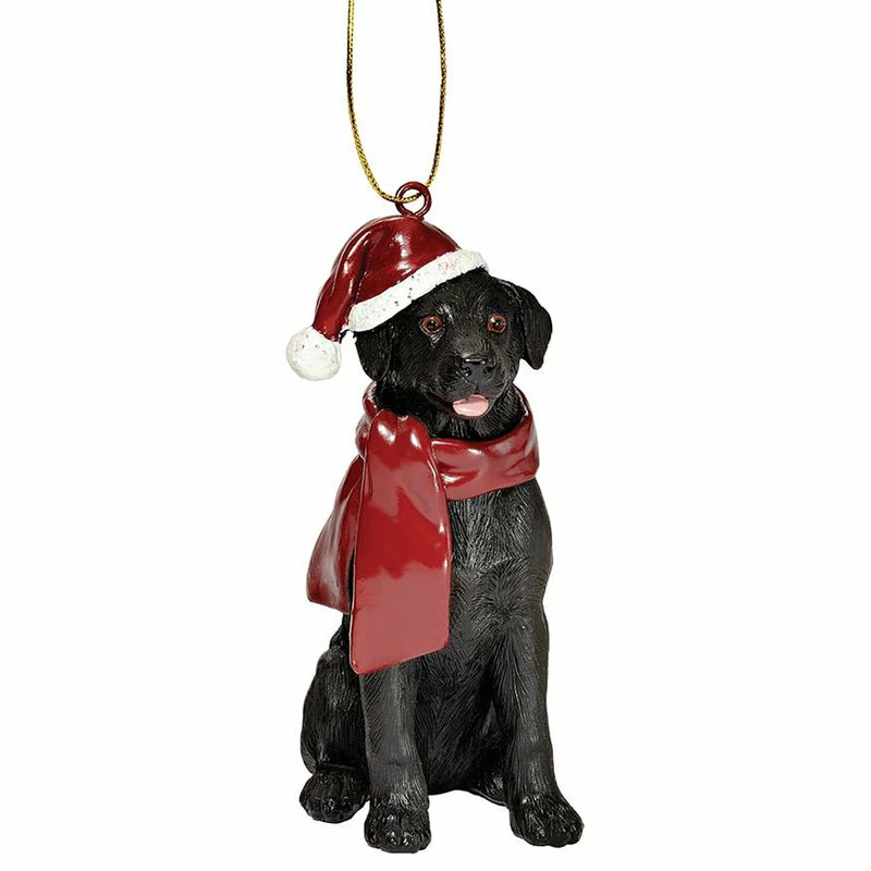 Best Pirce 🎉 Design Toscano Black Lab Ornament 👏