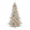 Best deal 🛒 Vickerman Company Vickerman Fir Tree, Dura-Lit 400 Clear, Silver, 5.5'x42" ⭐