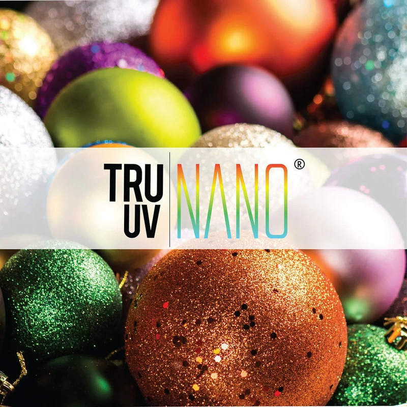 New 👏 Vickerman Company Vickerman 3" 🍬 Candy Ball Ornaments, UV Drilled, 12/Bag, Baby Blue ✨ - Image 2