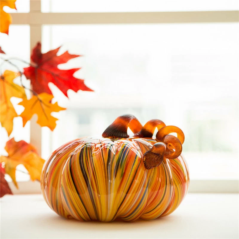 Brand new 🌟 Glitzhome Large Glass Pumpkin Harvest 👏 - Image 5