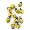 Cheapest ⭐ Serene Spaces Living Set Of 12 Mini Mercury Glass Ornaments, Available, 3 Color, Light Gold 🎁