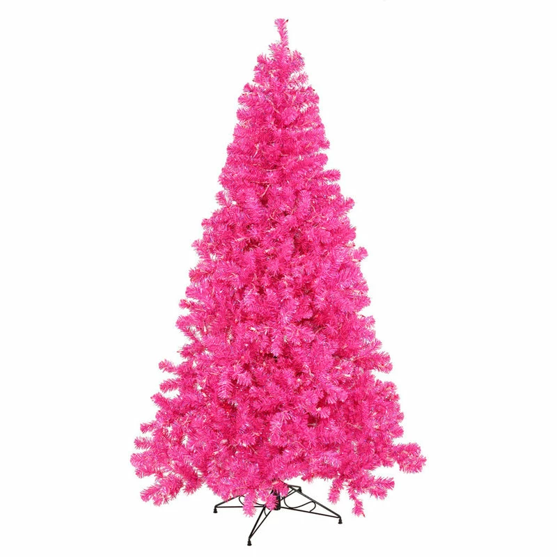 Coupon ✨ Vickerman Company Vickerman Hot Pink Dura-Lit Tree, 50 Pink, 3'x19", LED 🔔